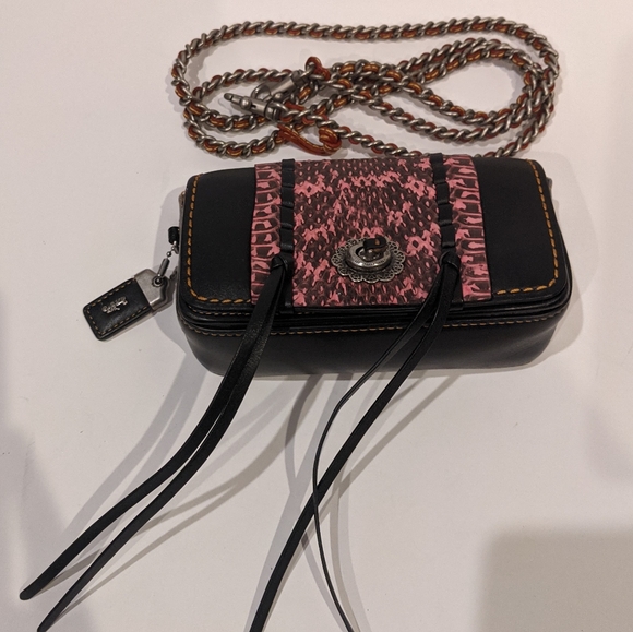 Coach Dinkier Whipstitch Snakeskin - Picture 4 of 11